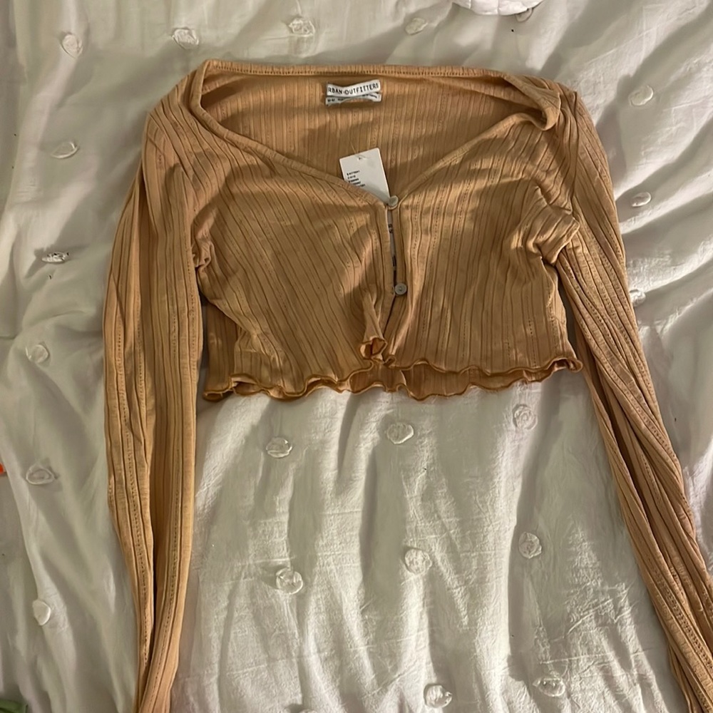Urban outfitters cropped long sleeve